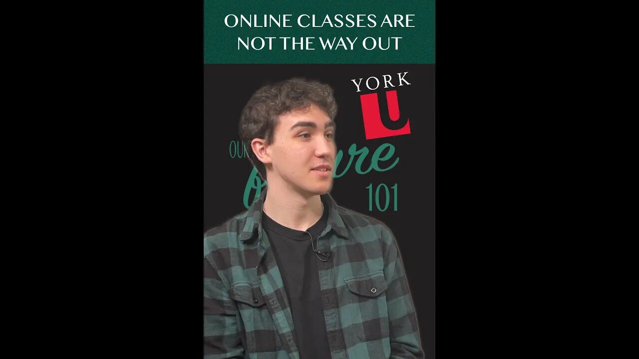 Online Classes Are NOT The Way Out