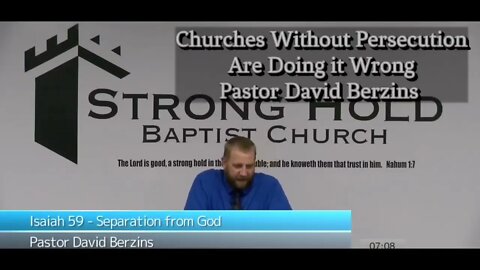 Churches Without Persecution Are Doing WRONG | Pastor David Berzins | Sermon Clip