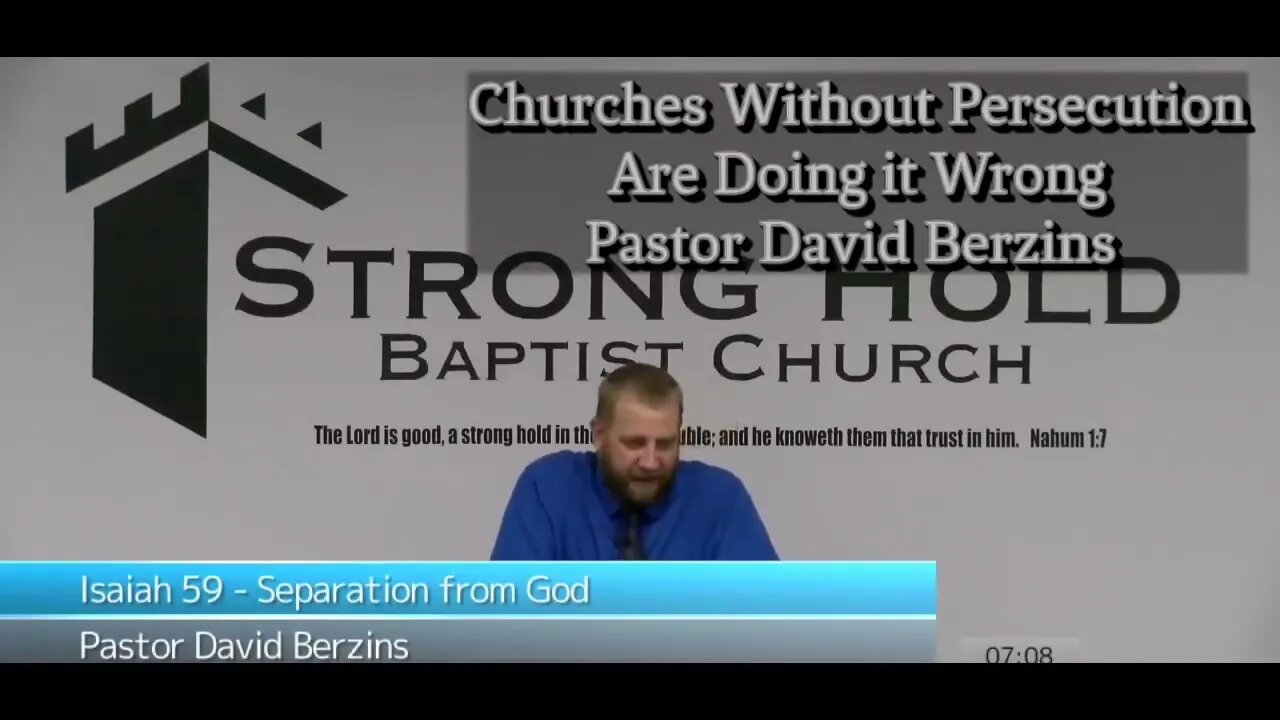 Churches Without Persecution Are Doing WRONG | Pastor David Berzins | Sermon Clip