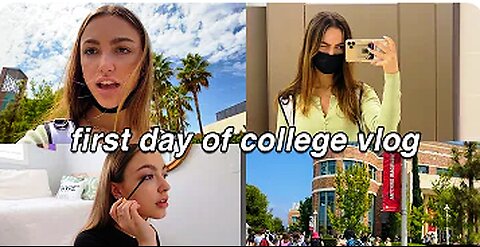 VLOG ★ my first day of college!