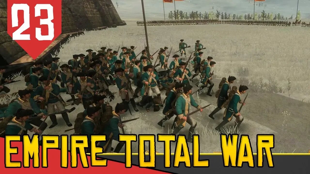 PRESSÃO NO BURACO (FIM) - Empire Total War Prussia #023 [Gameplay Português PT-BR]