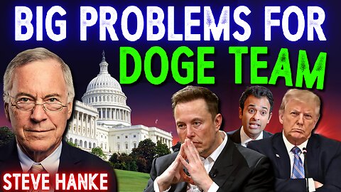 MAJOR Problems for Trump's Department of Government Efficiency (Vivek Ramaswamy and Elon Musk)