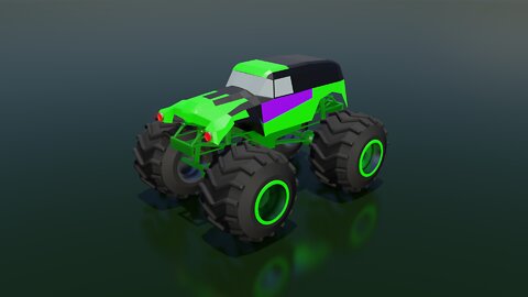 3D Model - Grave Digger