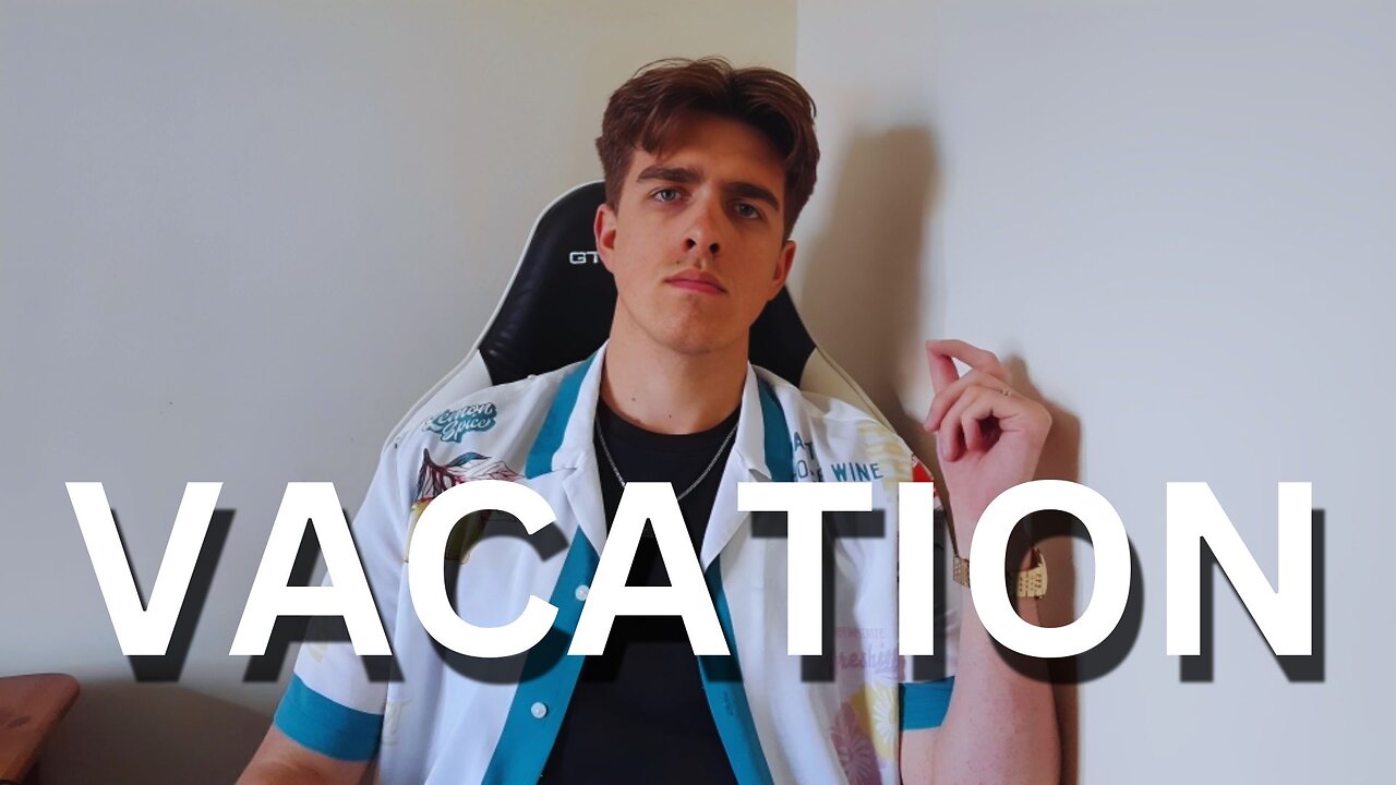 Act as if you're on vacation