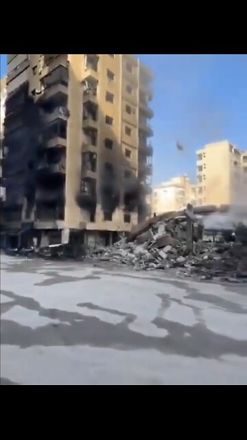 ISREALI DEFENSE FORCE🇮🇱🕍STRIKES BUILDINGS IN BEIRUT LEBANON🇱🇧🔥🏤💥✈️💫