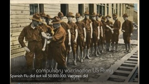 Spanish Flu did not kill 50.000.000. Vaccines did