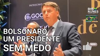 PRESIDENTE DESABAFA "FICAM ENCHENDO O SACO O TEMPO TODO", BOLSONARO UM PRESIDENTE SEM MEDO.