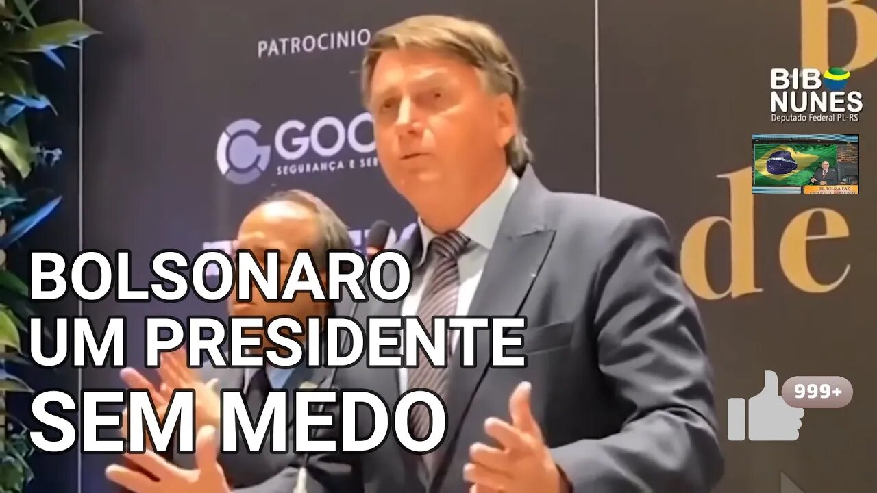 PRESIDENTE DESABAFA "FICAM ENCHENDO O SACO O TEMPO TODO", BOLSONARO UM PRESIDENTE SEM MEDO.