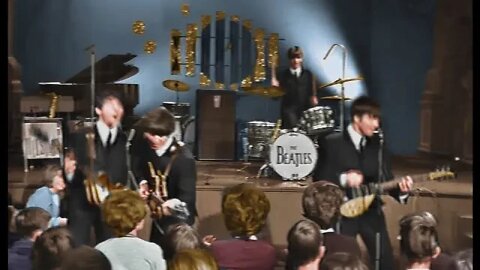 The Beatles - Twist And Shout (Drop In Sweden) [COLORIZED]