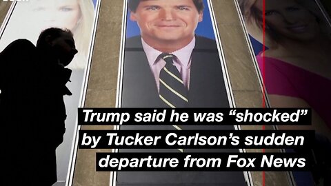 Video Shows Trumps Reaction to to Tucker Carlsons