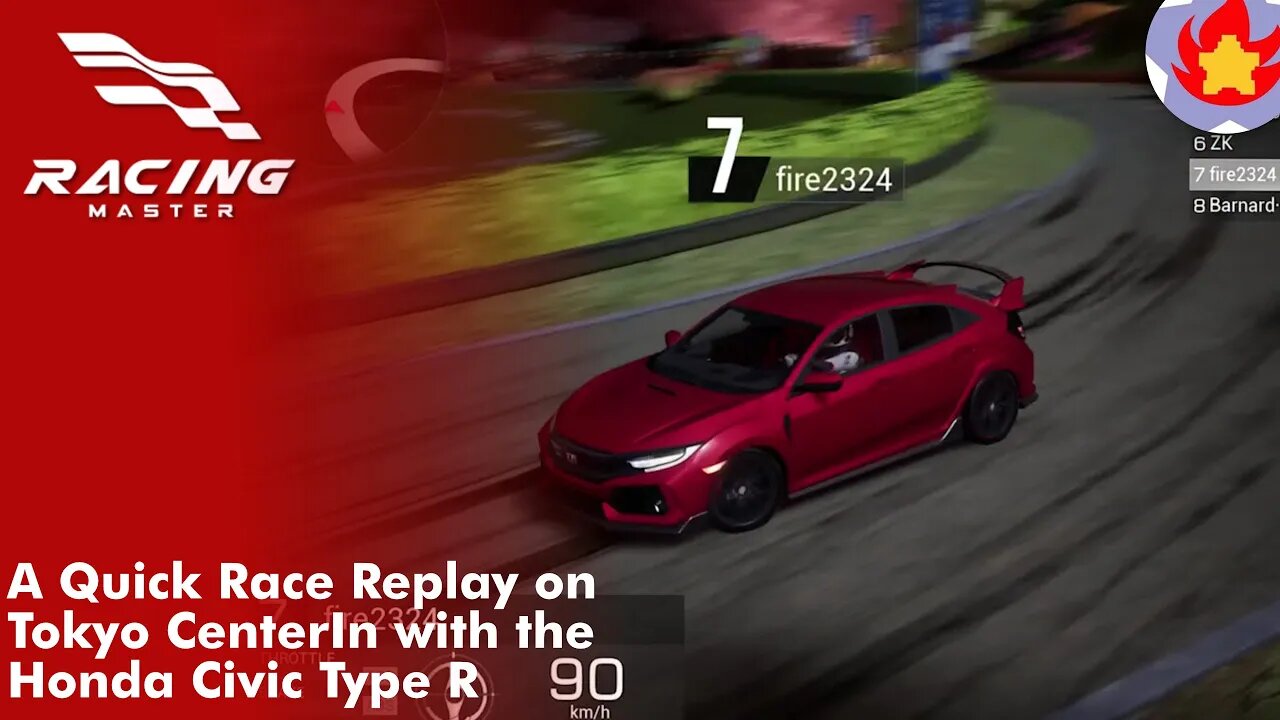 A Quick Race Replay on Tokyo CenterIn with the Honda Civic Type R | Racing Master