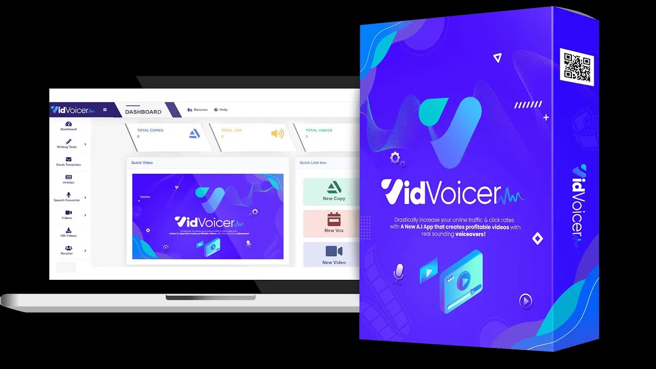 VidVoicer video/audio creation app -- quick testimonial