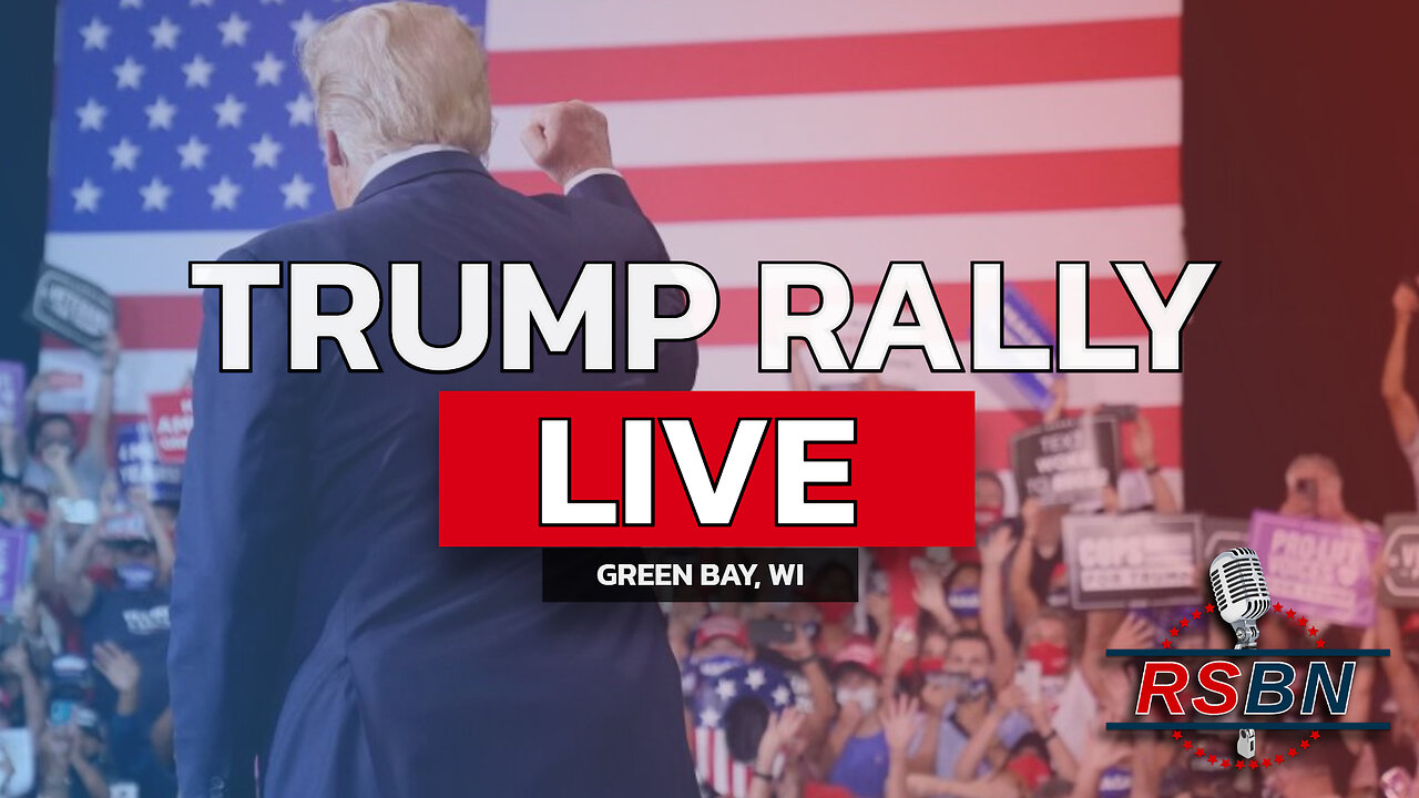 LIVE REPLAY: President Trump Holds a Rally in Green Bay, WI - 10/30/24