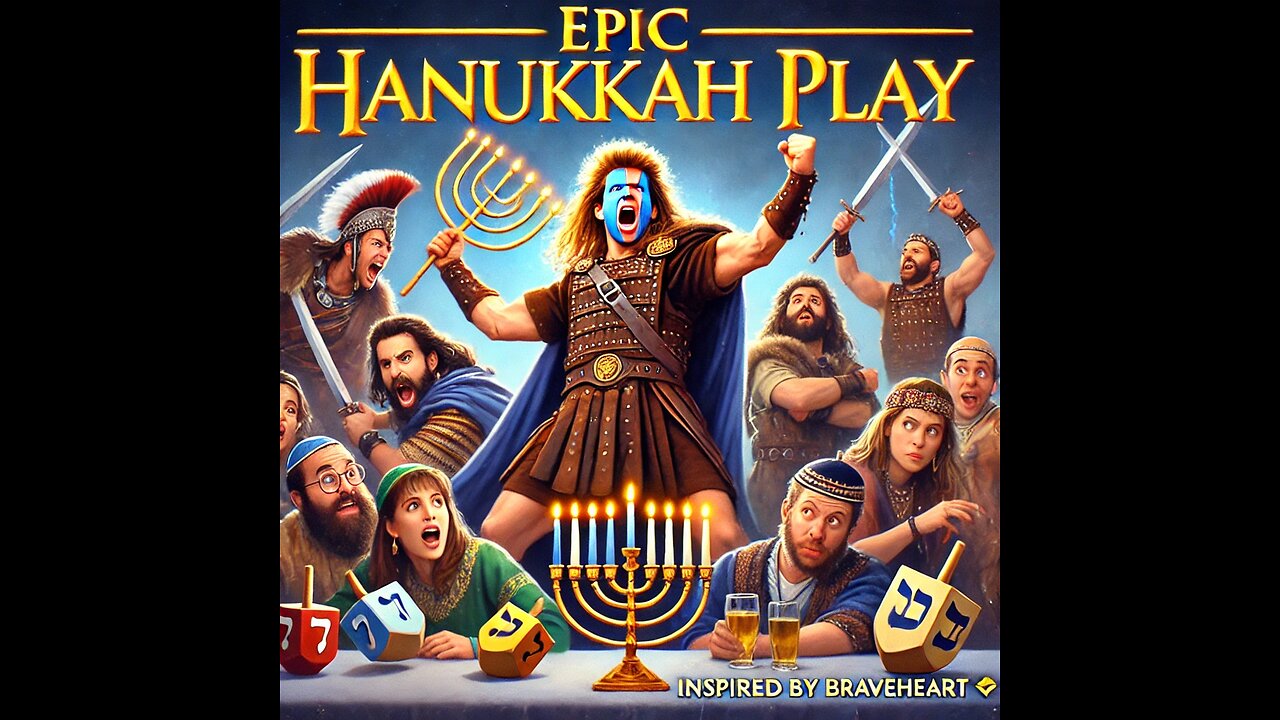 Epic Hanukkah Play Inspired by Braveheart 😂🌟