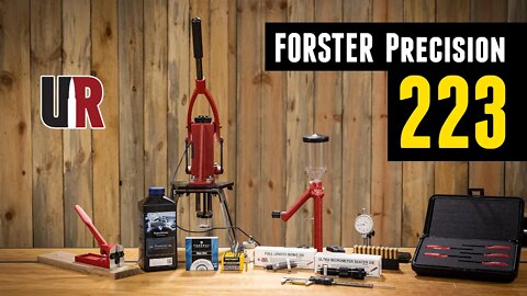 INSANE Precision: 223 Loads using Forster Equipment