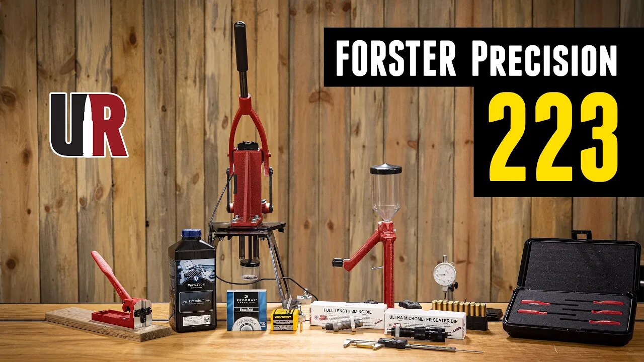 INSANE Precision: 223 Loads using Forster Equipment