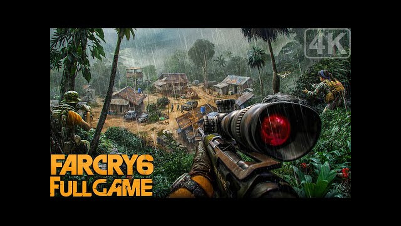 Far Cry 6 - Full Game Cinematic Playthrough - 4K RTX ON Part 1