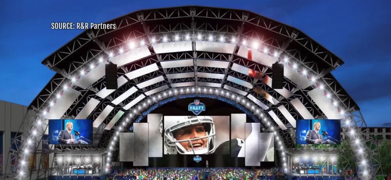 Las Vegas monorail and express transportation offered for travel during 2022 NFL Draft