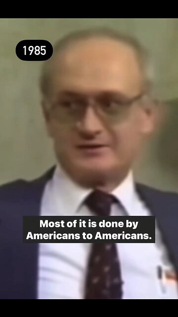 KGB Defector Yuri Bezmenov Warned us That Totalitarianism Ideology Was Already Seeded in The US.