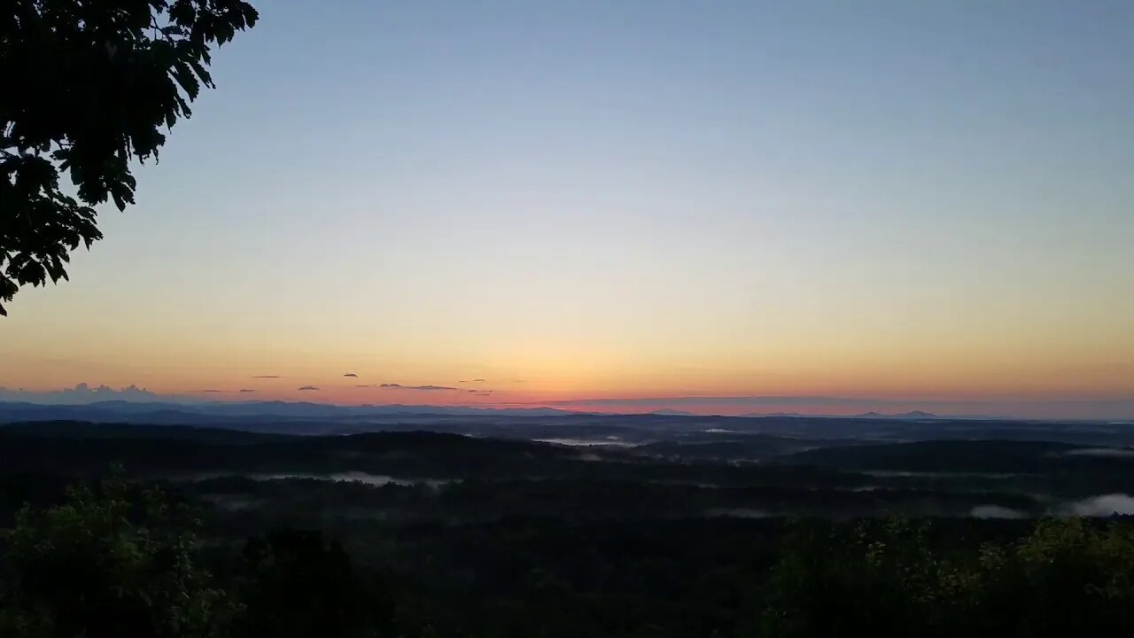 Sunrise over Big Canoe - 07/10/20