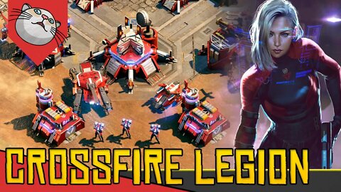 Novo RTS com ROBÔS e ARMAS - Crossfire Legion [Conhecendo o Jogo Gameplay PT-BR]