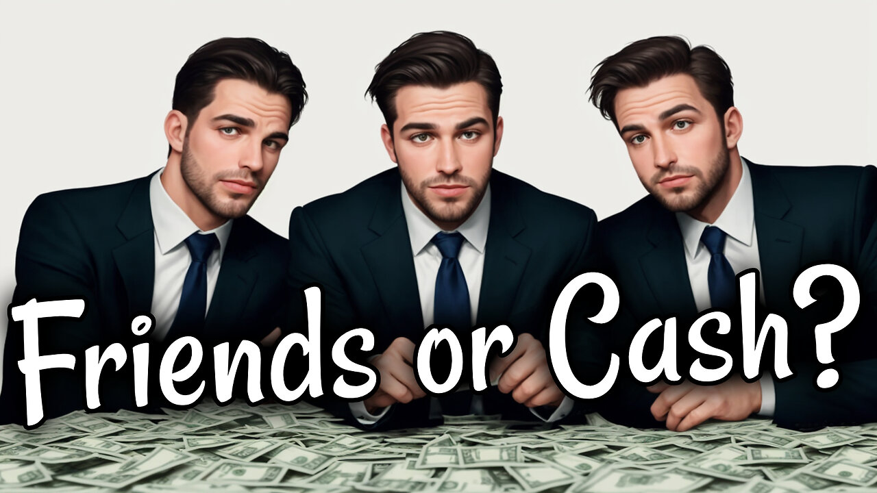 Would you rather have a ton of money or three good friends