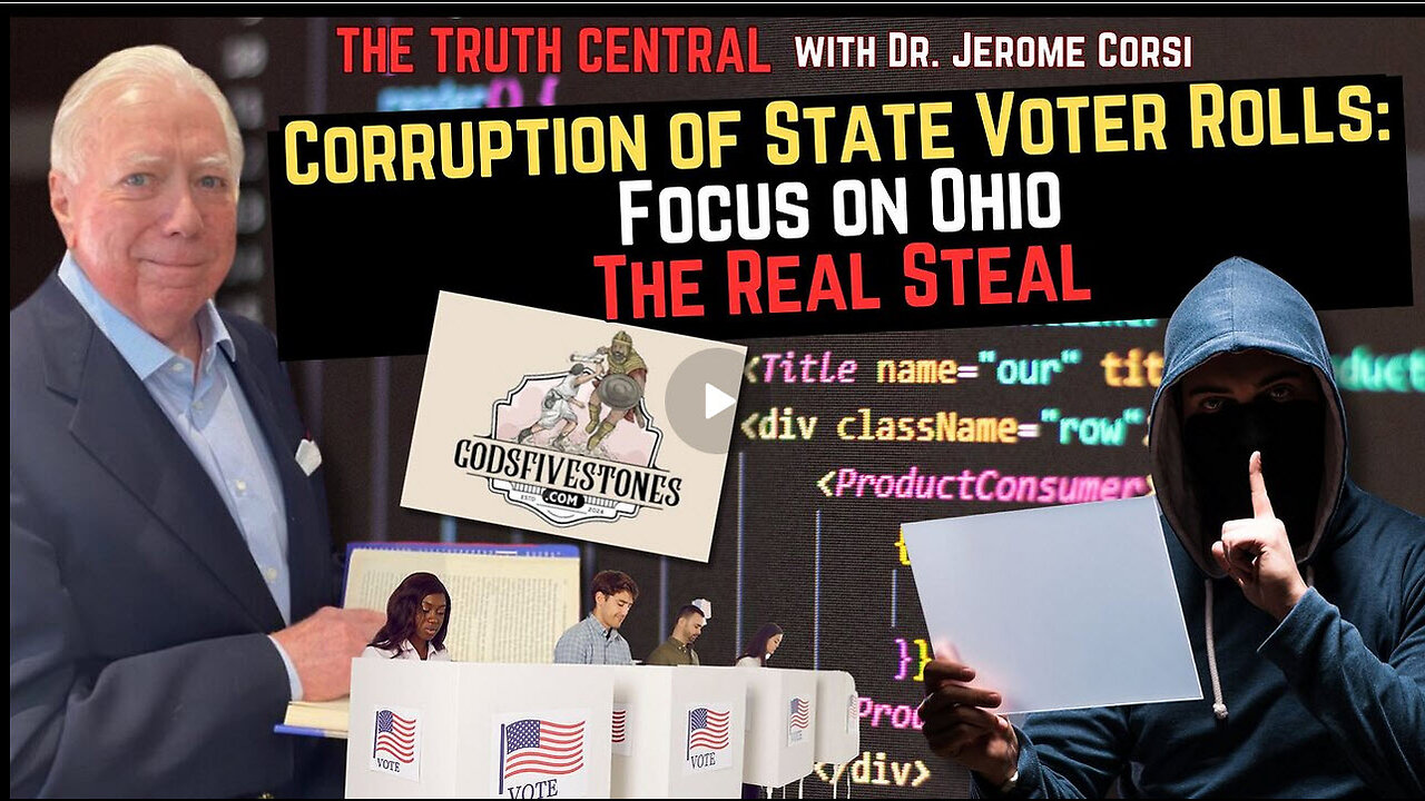 Corruption of State Voter Rolls: Focus on Ohio -- The Real Steal