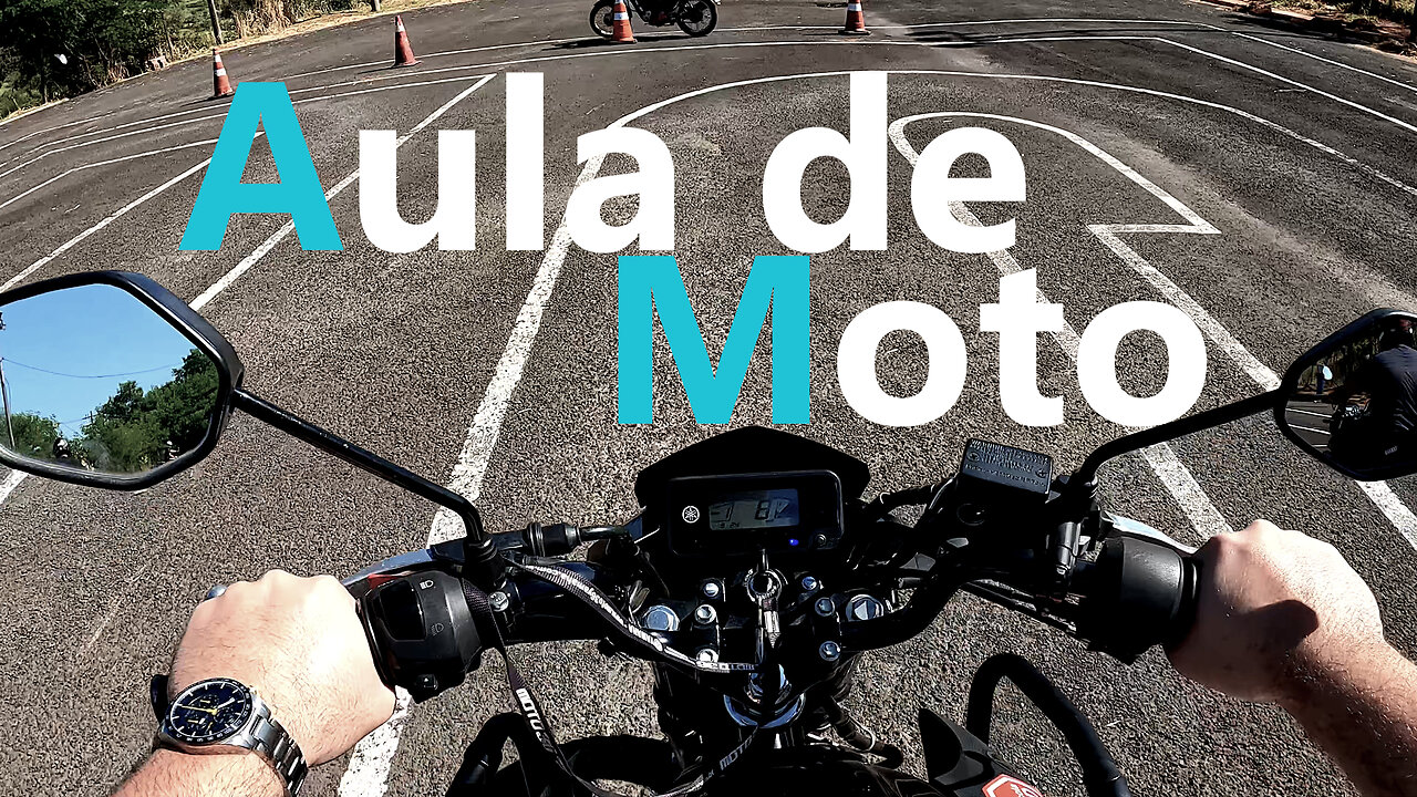 Aula de Moto I Percurso do Exame Prático em Bauru SP (CNH)