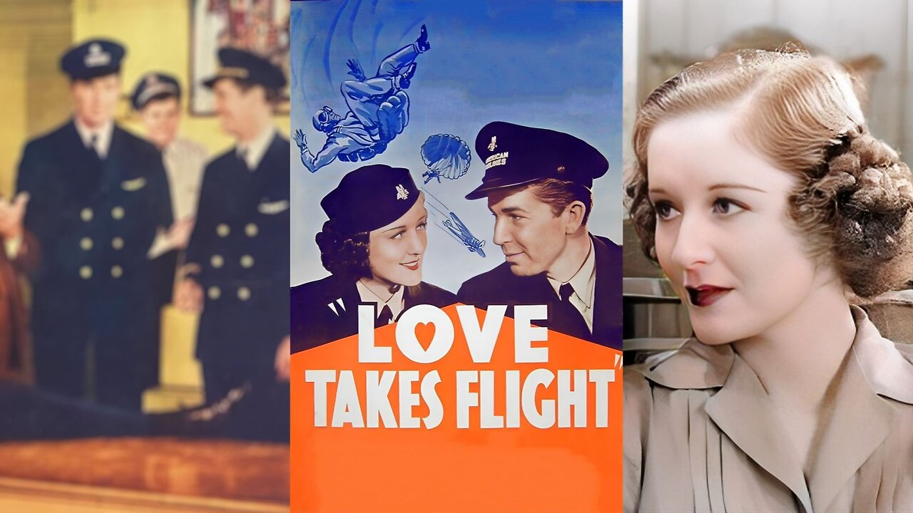 LOVE TAKES FLIGHT (1937) Bruce Cabot & Beatrice Roberts | Adventure, Drama, Romance | B&W