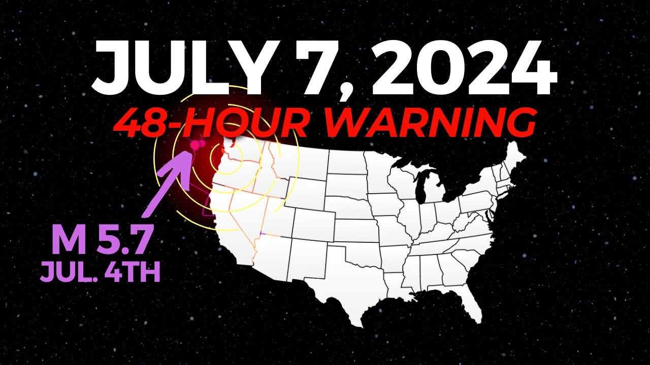 Cascadia Earthquake 🚨48 HOUR Warning🚨 for the "Big One"