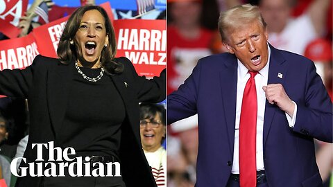 Kamala Harris and Donald Trump campaign in last push on eve of US election day