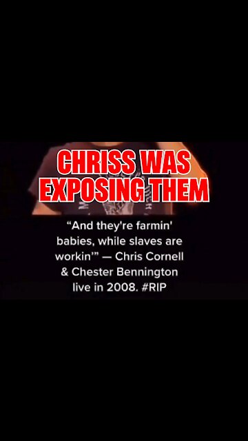 Chris's Cornell. Was Exposing Them ☠