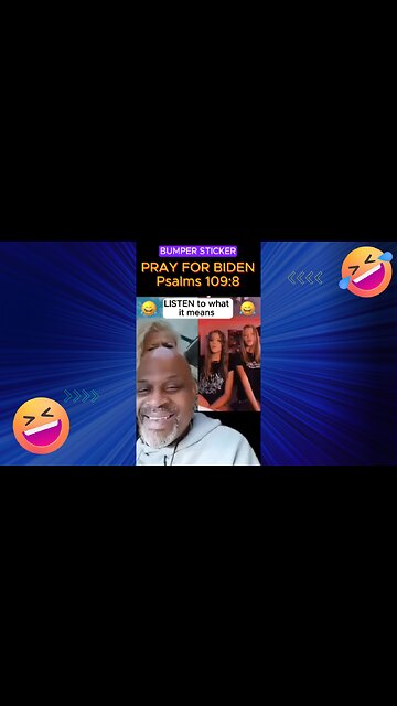 Pray for BIDEN - Psalms 109:8 - Too Funny #shorts