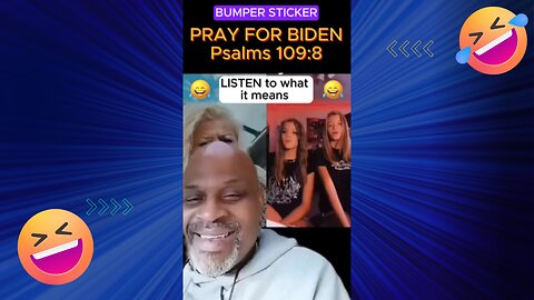 Pray for BIDEN - Psalms 109:8 - Too Funny #shorts