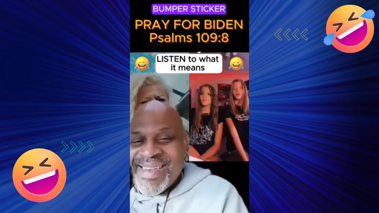 Pray for BIDEN - Psalms 109:8 - Too Funny #shorts