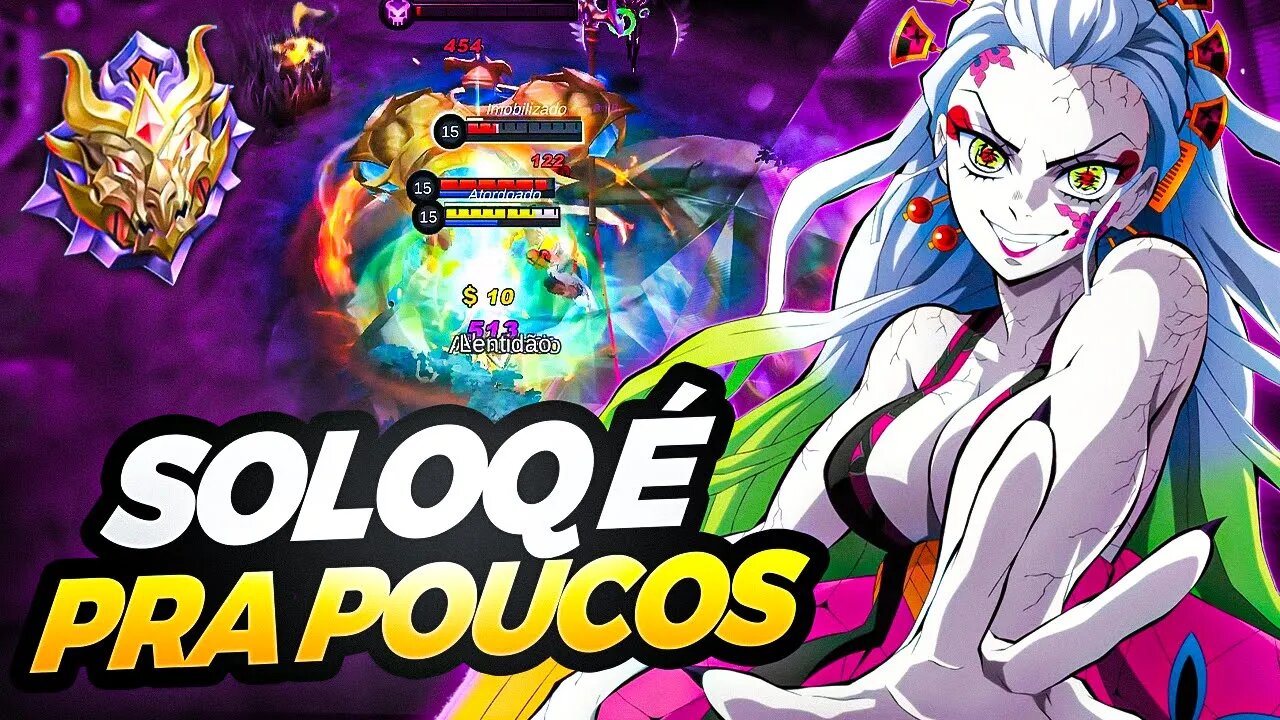 JOGAR SOLO É COISA DE LOUC0! ESSA TEMPORADA TÁ DIFÍCIL | MOBILE LEGENDS