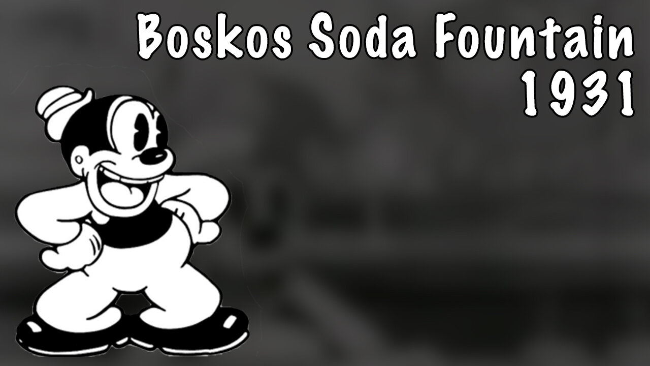 Boskos Soda Fountain [1931] | Vintage Cartoon | GREAT FOR KIDS