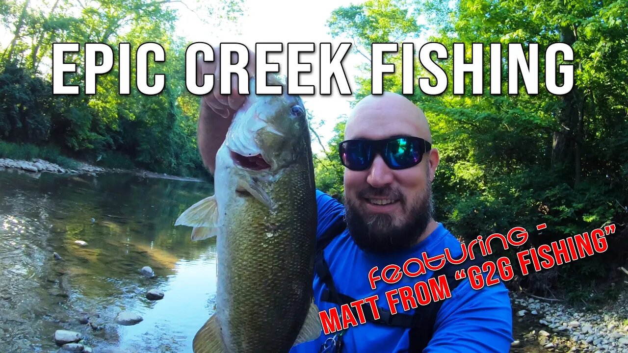 Epic Creek Fishing day - 30+ Fish!! (Ft.- G2G Fishing)