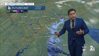 WMAR-2 News Cesar Cornejo Monday weather