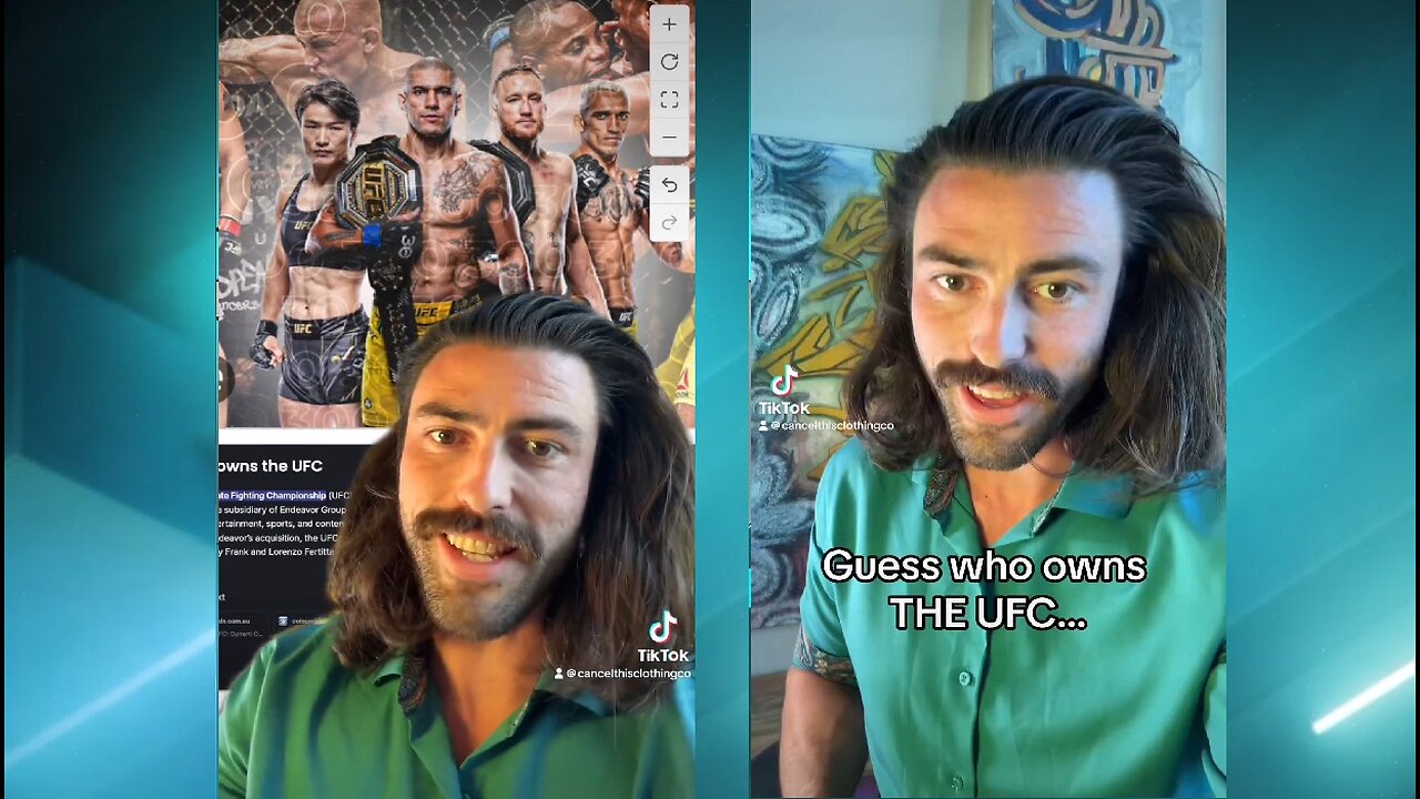 Did you know that the owner of the UFC is the son of a literal Zionist terrorist? 👀