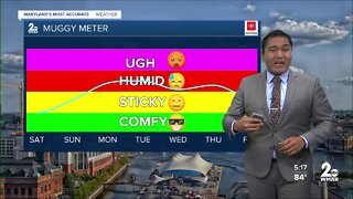 WMAR-2 News Cesar Cornejo Friday weather