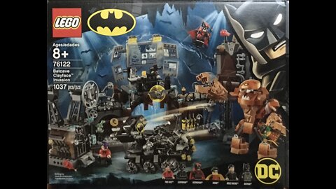 Lego Batcave Clayface Invasion and Batwing and The Riddler Heist sets