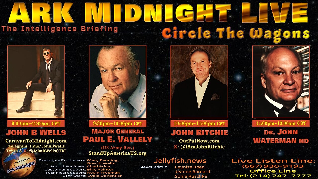 The Intelligence Briefing / Circle The Wagons - John B Wells LIVE