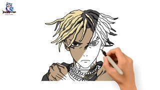 How To Draw XXXTentacion Anime Style - Look At Me