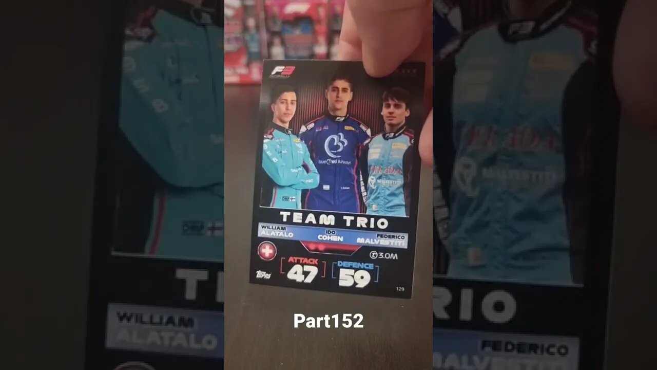 Topps Turbo Attax F1 Sport card unboxing 2022