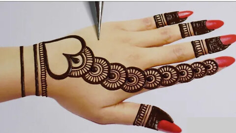 Australian mehndi design