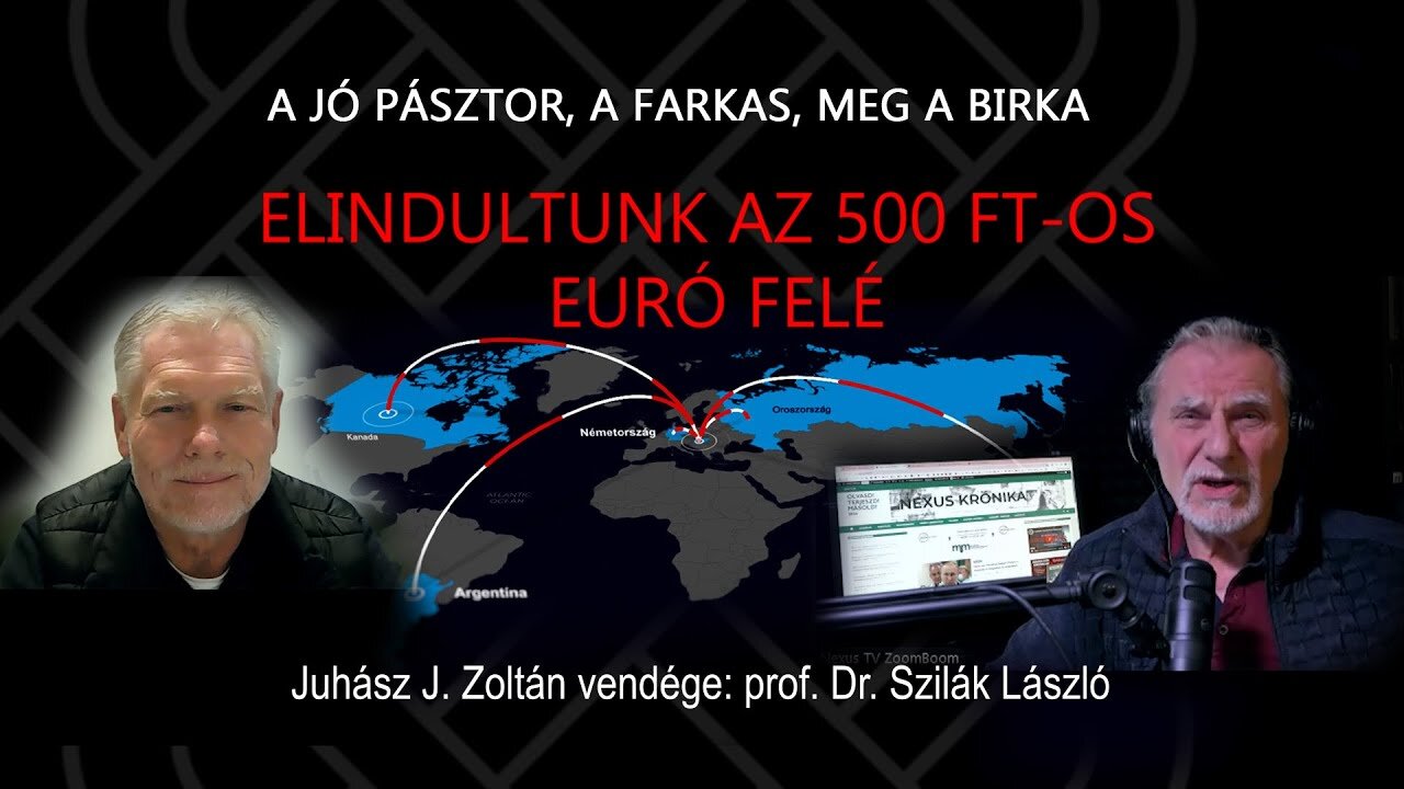 ELINDULTUNK AZ 500 FT-OS EURO FELÉ - prof. Dr. Szilák László és Juhász J. Zoltán