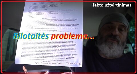 Tai ne mano, o tavo problema, Bilotaite... (PARAZITINIAI DARINIAI)