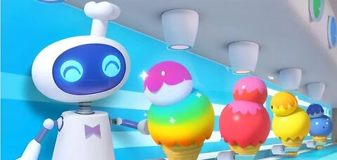 Ice Cream Drive - Car Cartoon - Colors Song -