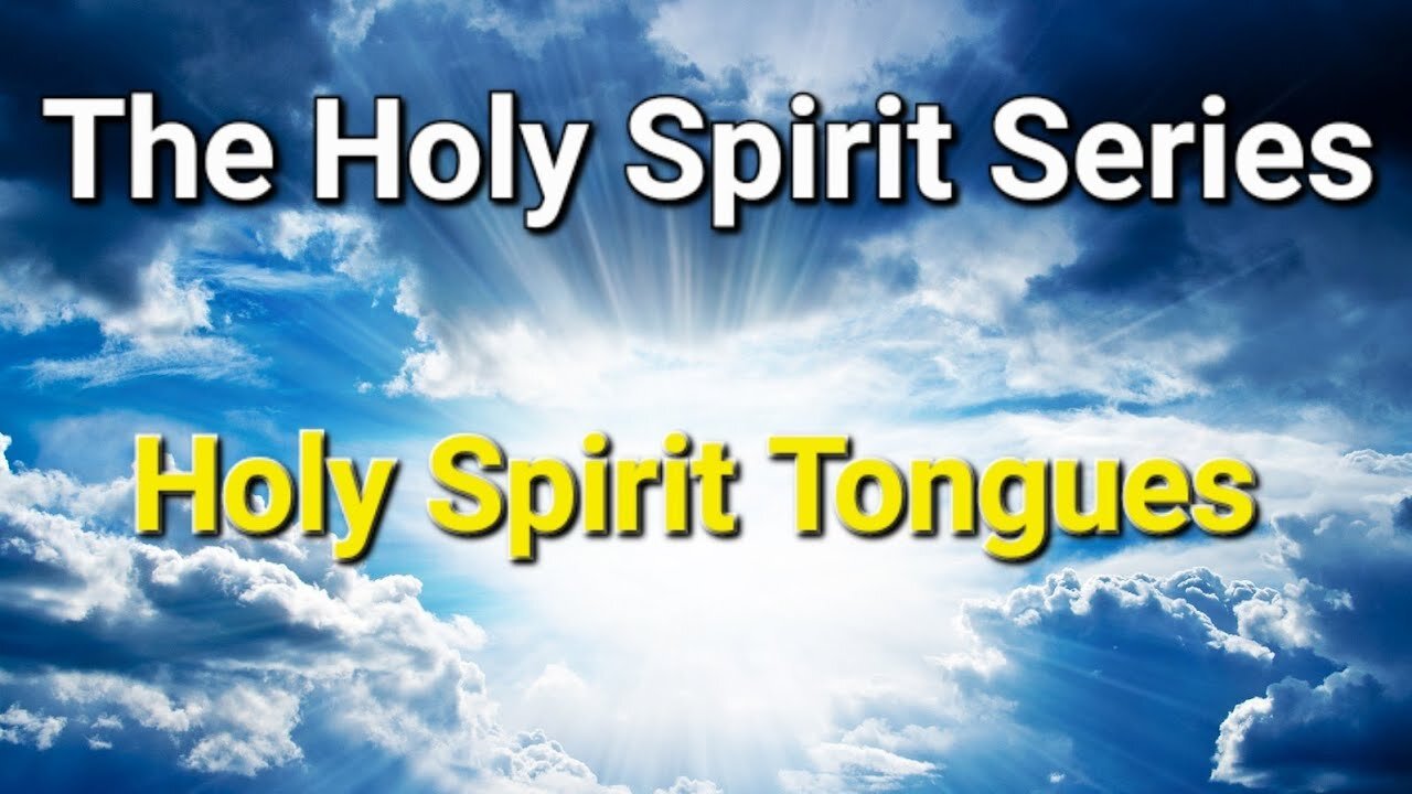 The Holy Spirit Series || #8 Holy Spirit Tongues & Why You Need it!!